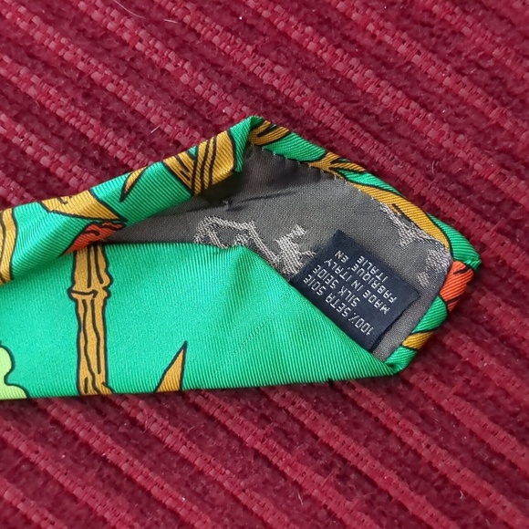 Iceberg Silk Tie - Picture 5 of 5
